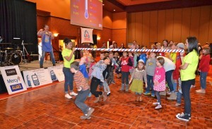 Soup Sunday offered activities for the entire family, including a children’s limbo dance.