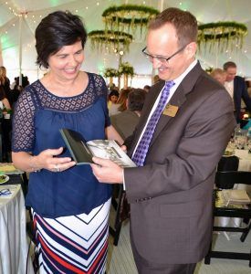 Dr. Glen Mack, executive director of Brightwater, and his wife Alsele, librarian at NWACC.