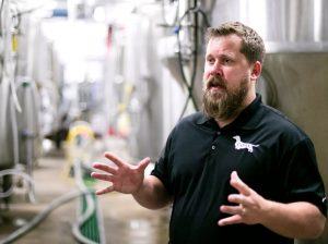 Jesse Core, owner of Springdale-based Core Brewing Co.