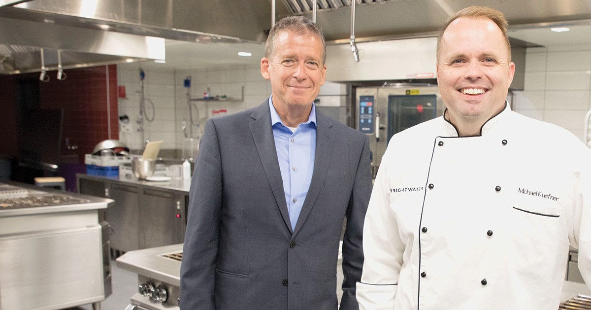 Brightwater instructor partners with tech startup to create food using