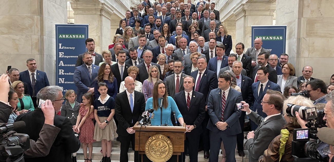 Gov. Sanders reveals more details of LEARNS plan, omnibus education