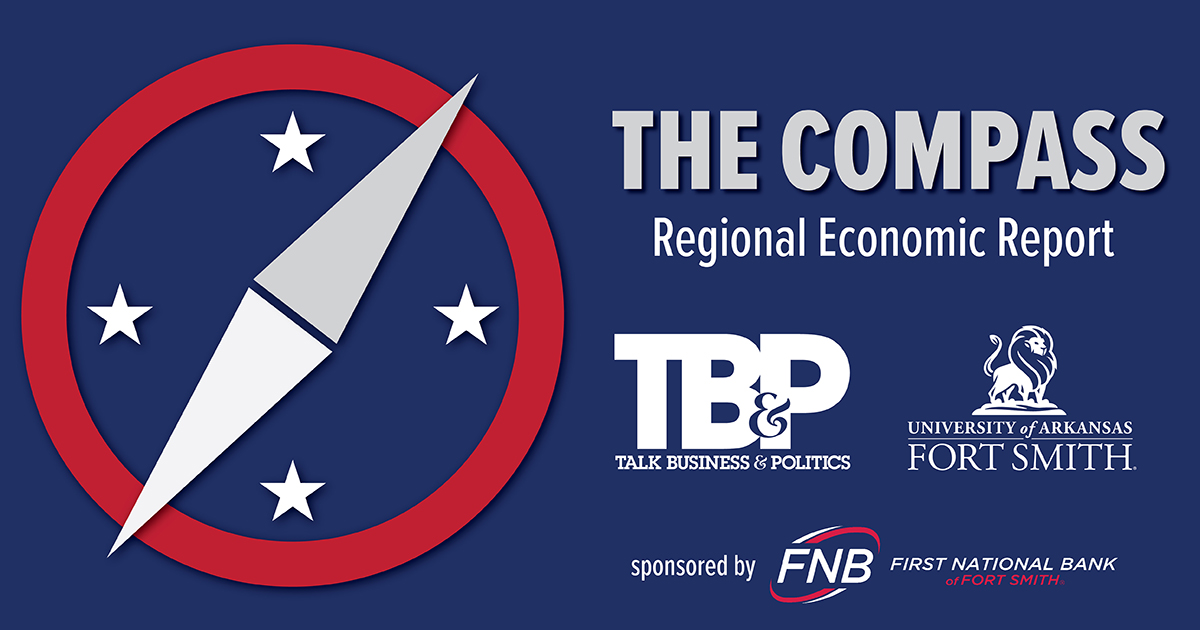 The Compass Report: Job growth, tax revenue remains strong in Arkansas' top  metro areas - Talk Business & Politics