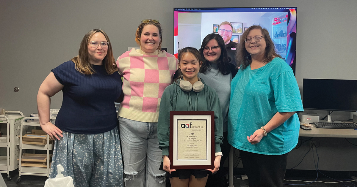 NEA Business Notes: Ca Nguyen Receives American Advertising Federation Scholarship